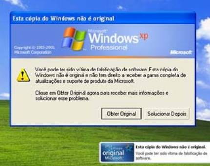 Removendo mensagem de falsificao windows XP Maro/2014 
