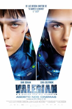 Poster de Valerian e a Cidade dos Mil Planetas 