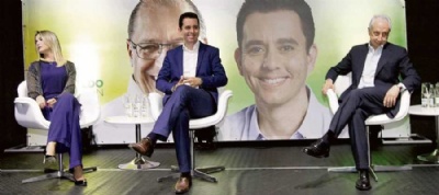 Petrobras e Banco do Brasil no sero privatizados, diz Persio Arida Coordenador do programa econmico de Alckmin compareceu a agenda em Santo Andr. Foto: Celso Luiz/DGABC
